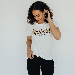 Carly Jean Los Angeles Nashville Vintage Tee